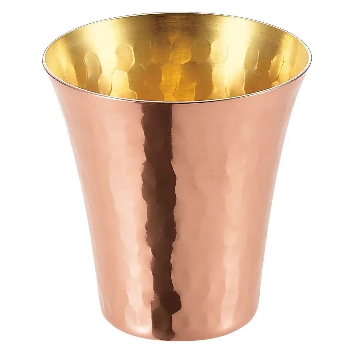 Premium Asahi Copper Cold Sake Cup - 65ml Traditional Japanese Drinking Vessel for Chilled Sake, Whiskey & Cocktails - Perfect for Home Bars, Japanese Restaurants & Gift Giving