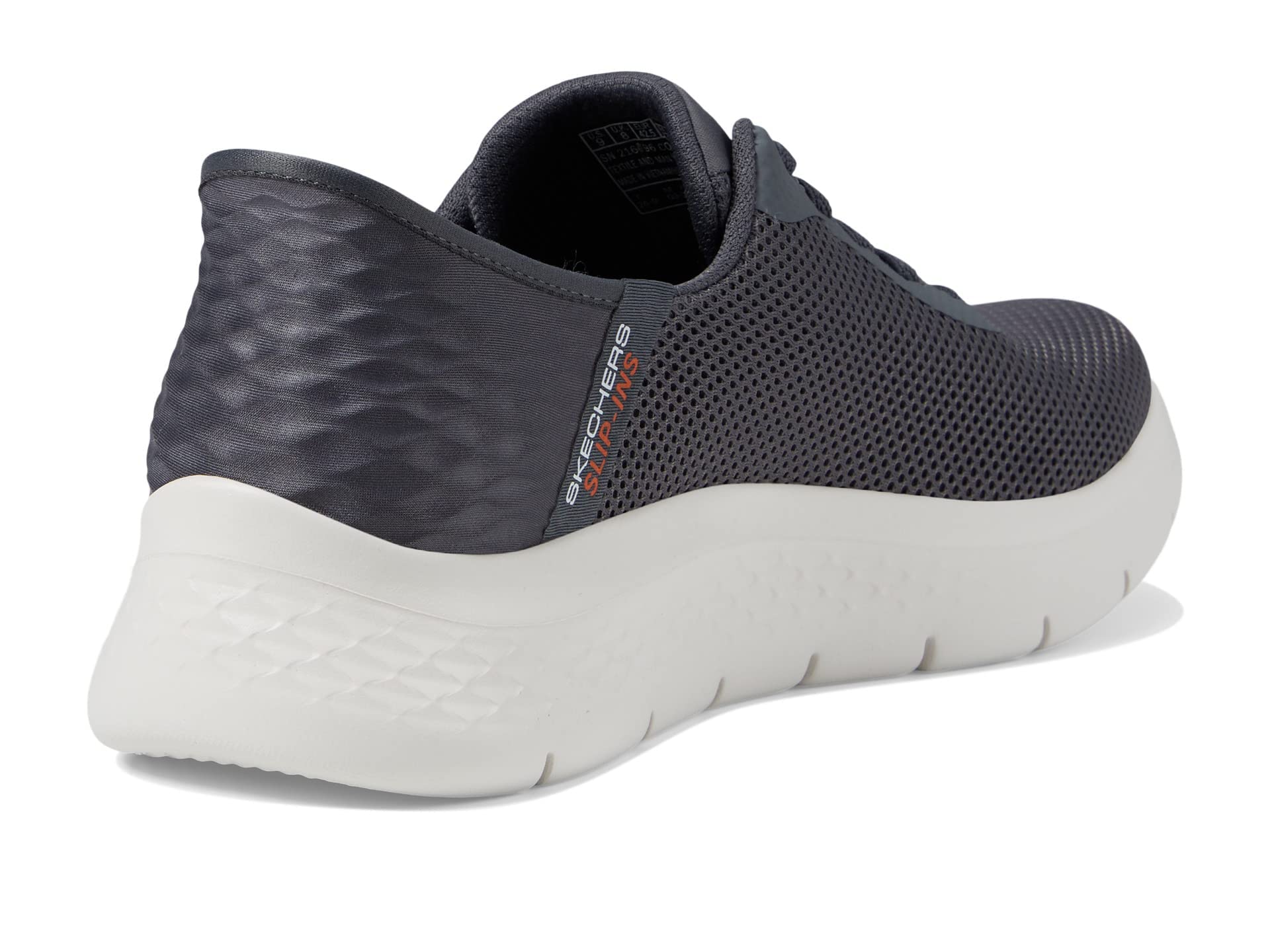 Skechers Men's Go Walk Flex-Hands U Sneakers - Lightweight Walking Shoes for Men with Flexible Sole, Comfortable Slip-On Design - Perfect for Walking, Travel & Everyday Wear