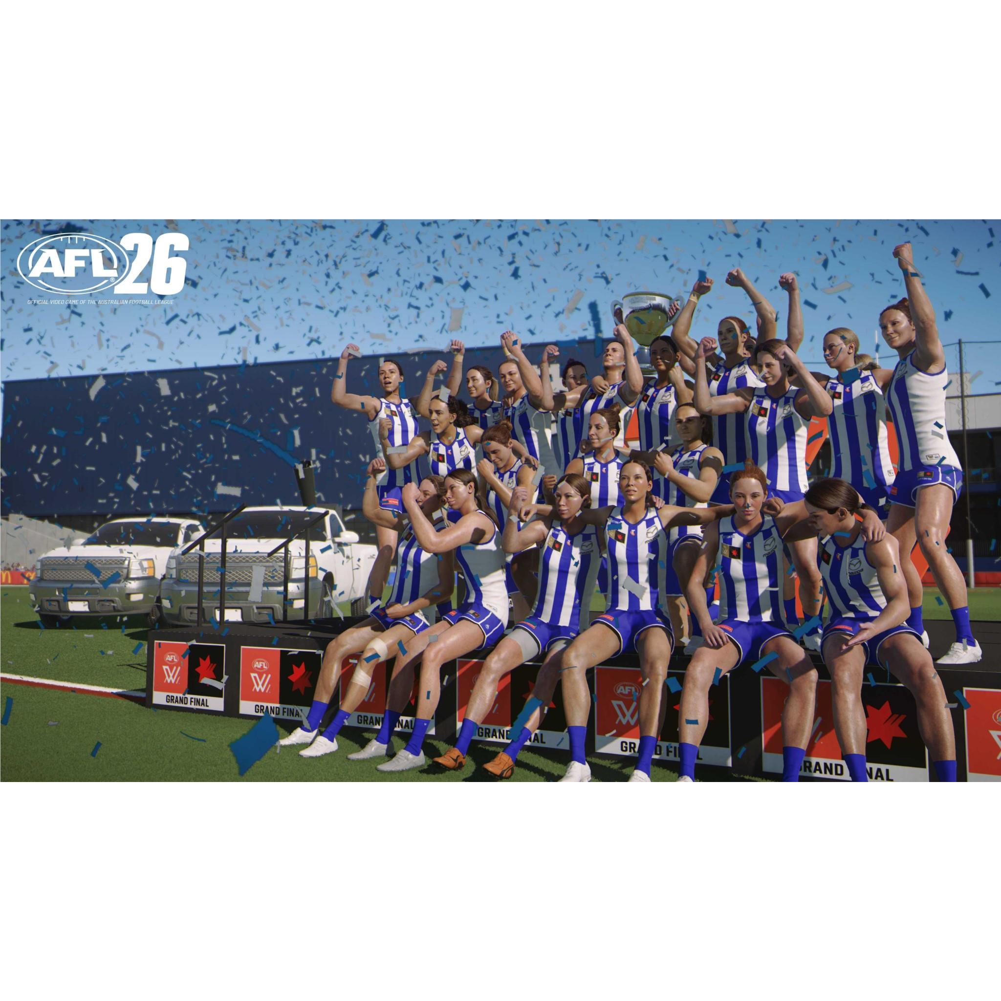 PlayStation 4 Console - Latest AFL 26 Edition | High-Performance Gaming System for Ultimate Entertainment | Perfect for Home Gaming & Multiplayer Parties