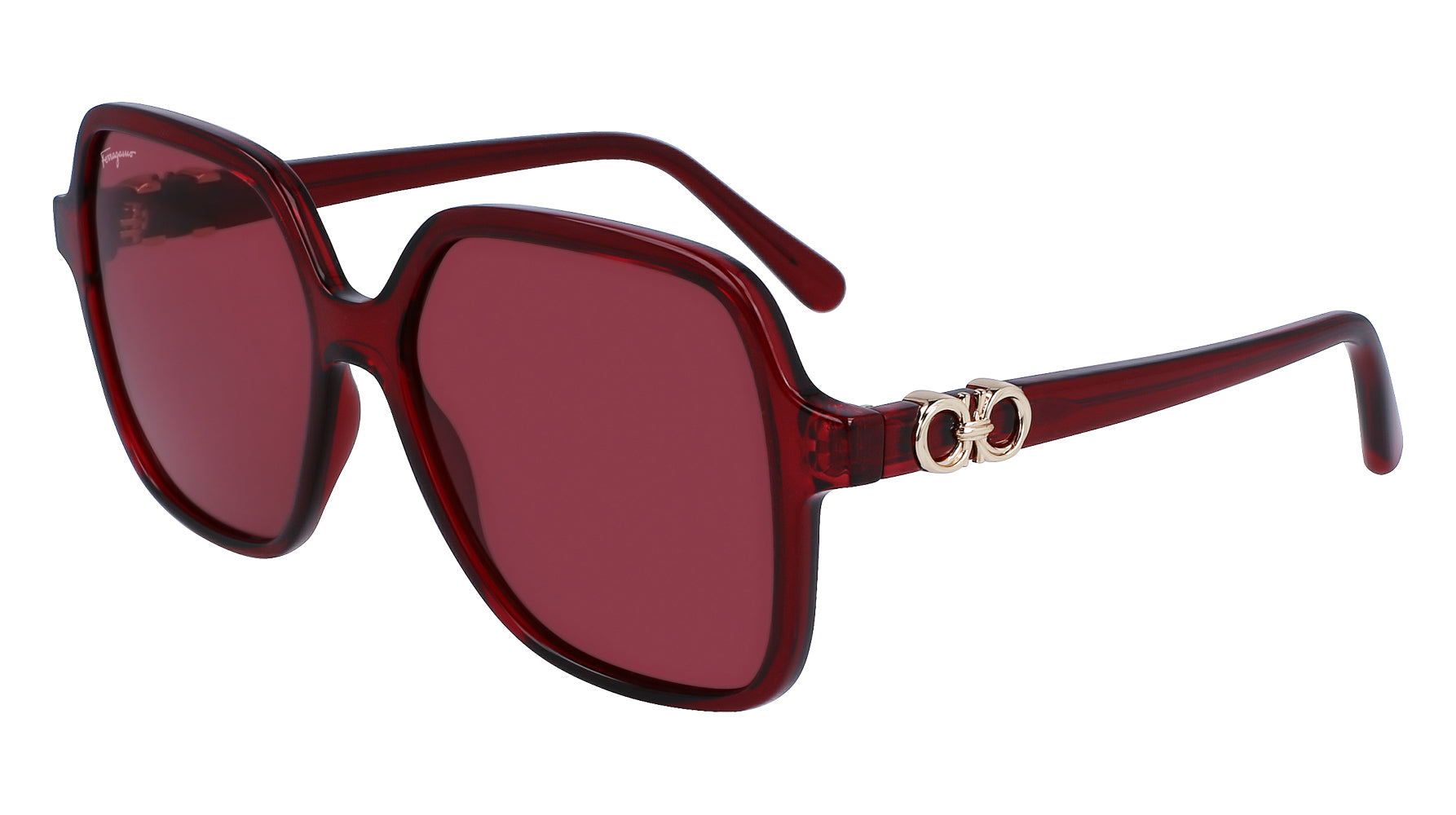 Transparent Burgundy/Brown