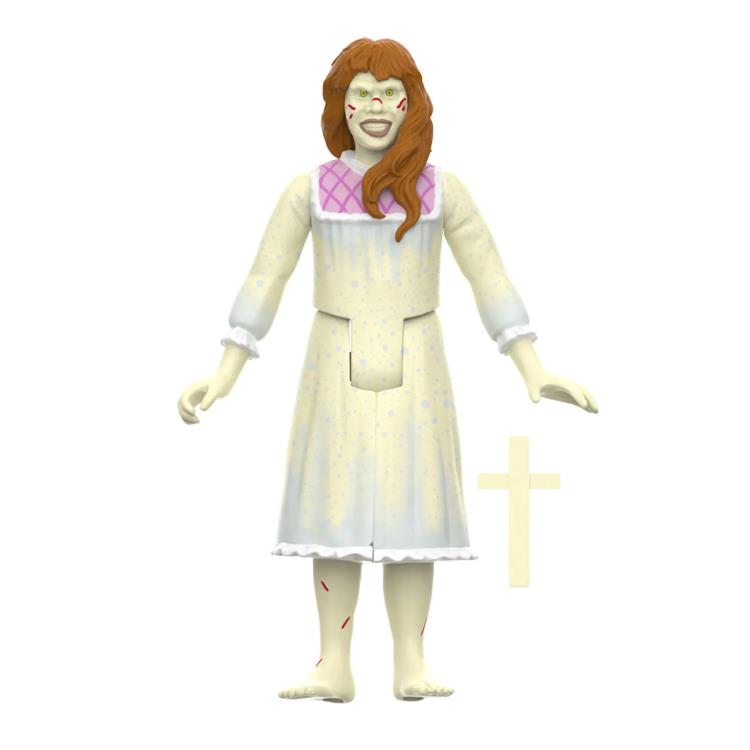 The Exorcist ReAction Regan (Monster Glow) Figure - Horror Movie Collectible for Halloween Decor & Scary Display