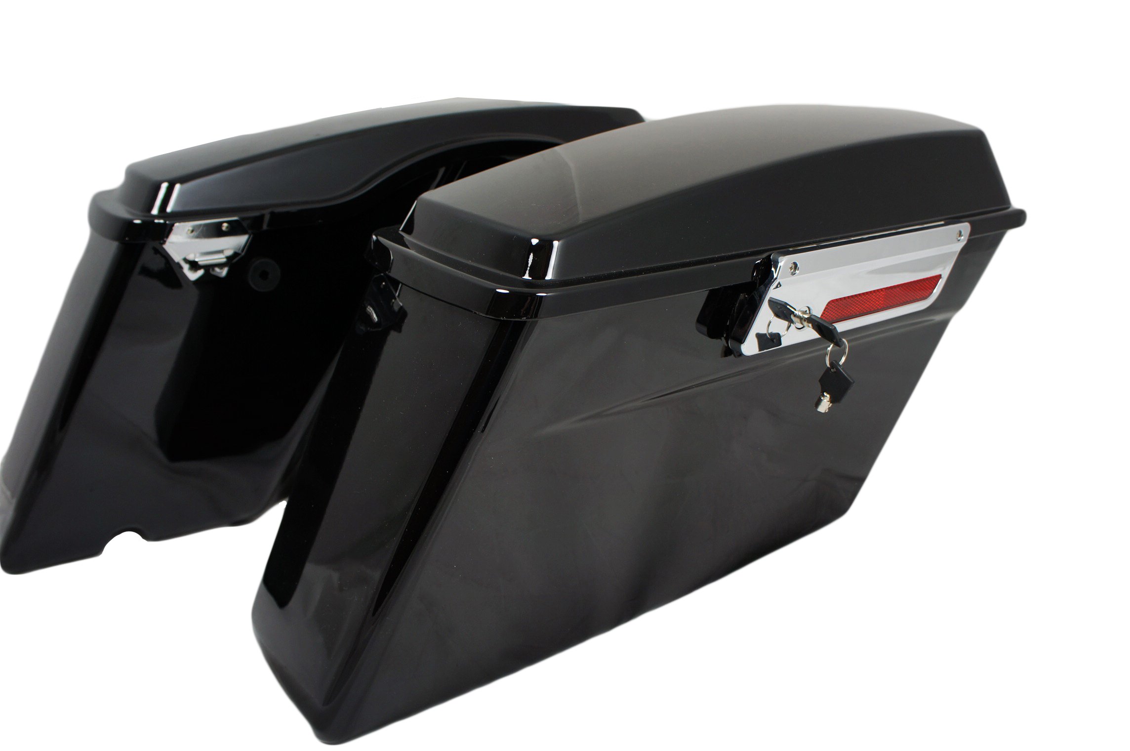 Premium Hard Saddlebags for Harley Touring Motorcycles 1994-2013 - Waterproof Lockable Storage (HDB-001) | Perfect for Long-Distance Rides & Road Trips
