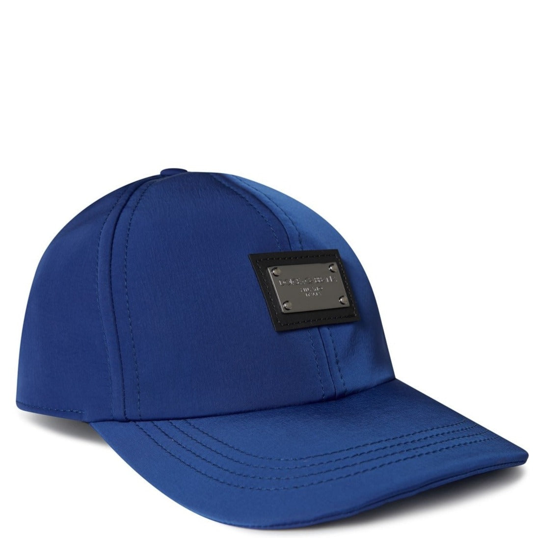 Dolce & Gabbana Logo Plaque Baseball Cap for Men - Stylish Designer Hat for Casual Wear, Street Fashion & Outdoor Activities