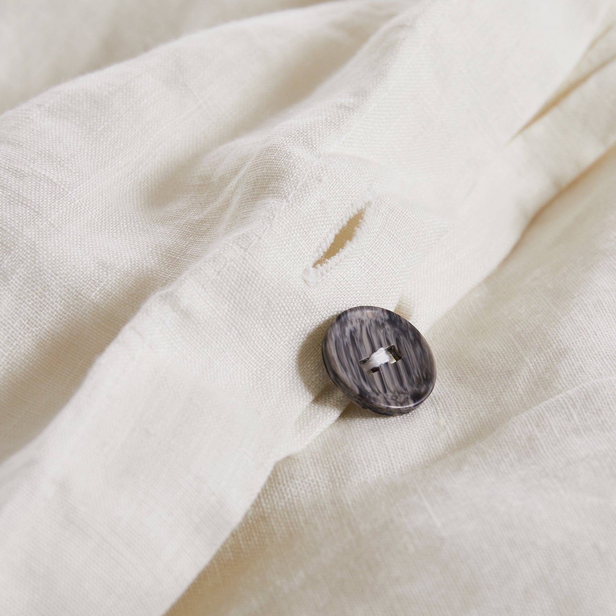Premium Washed Linen Duvet Cover Set - Breathable & Soft 100% Natural Flax Fabric - Queen Size Bedding for Summer & All Seasons - Perfect for Cozy Bedrooms, Guest Rooms & Vacation Homes