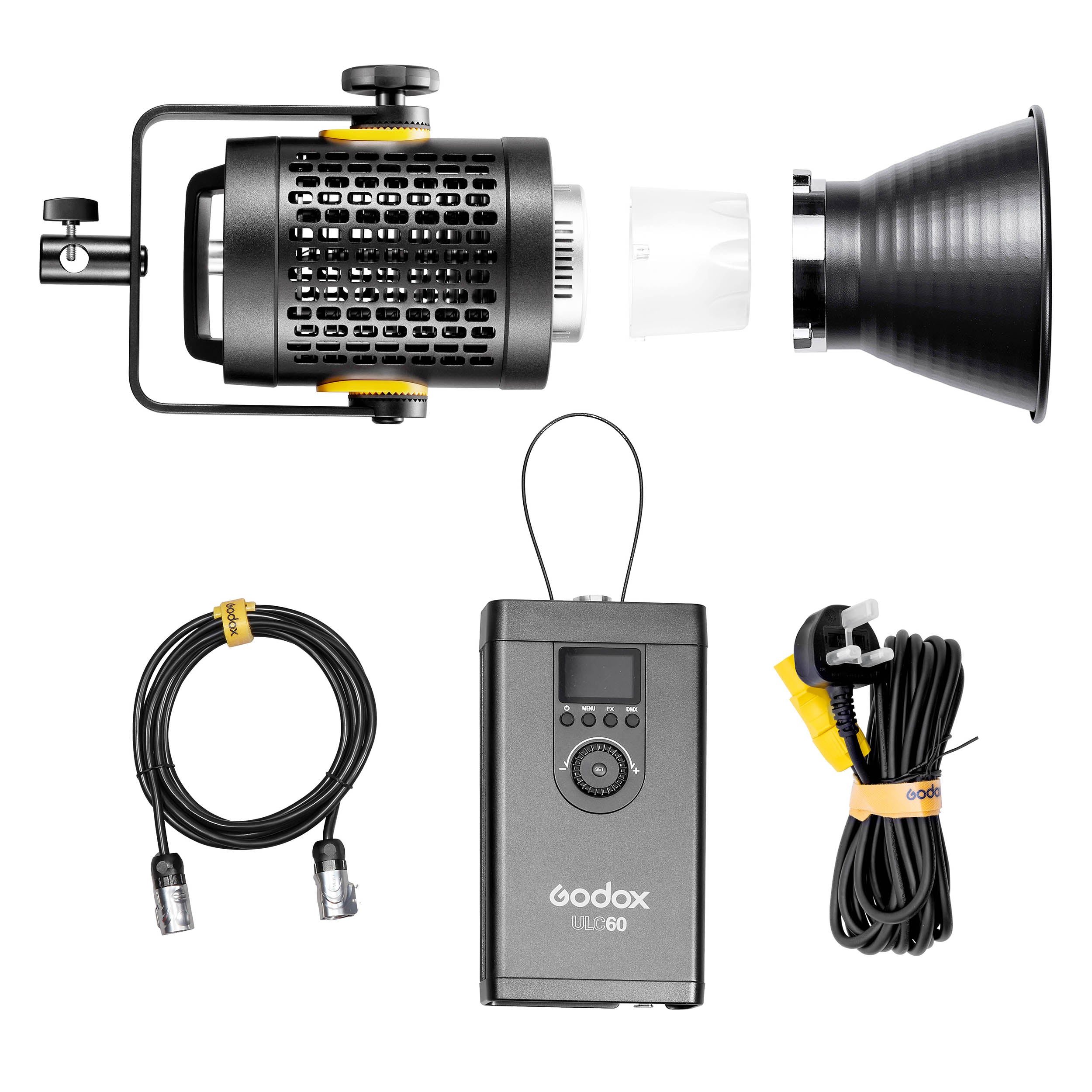 Godox UL60Bi Super Silent Variable Color Temperature Fanless LED Video Light for Photography, Film & YouTube - Perfect for Studio, Vlogging & Live Streaming