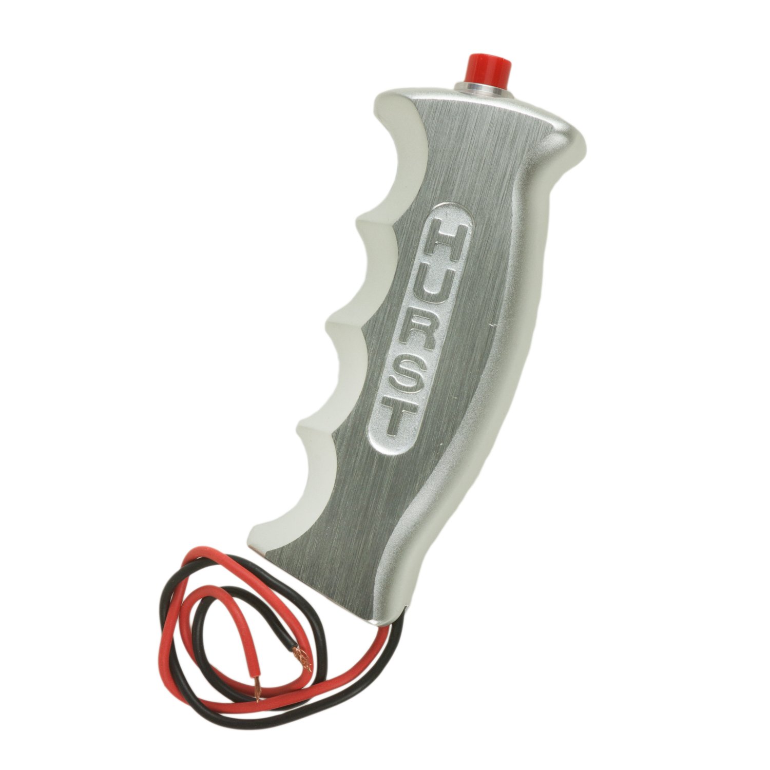 Hurst 1536200 Universal Pistol Grip Shift Handle with Switch - Aluminum Shifter for Cars & Trucks - Perfect for Racing, Off-Road & Performance Upgrades