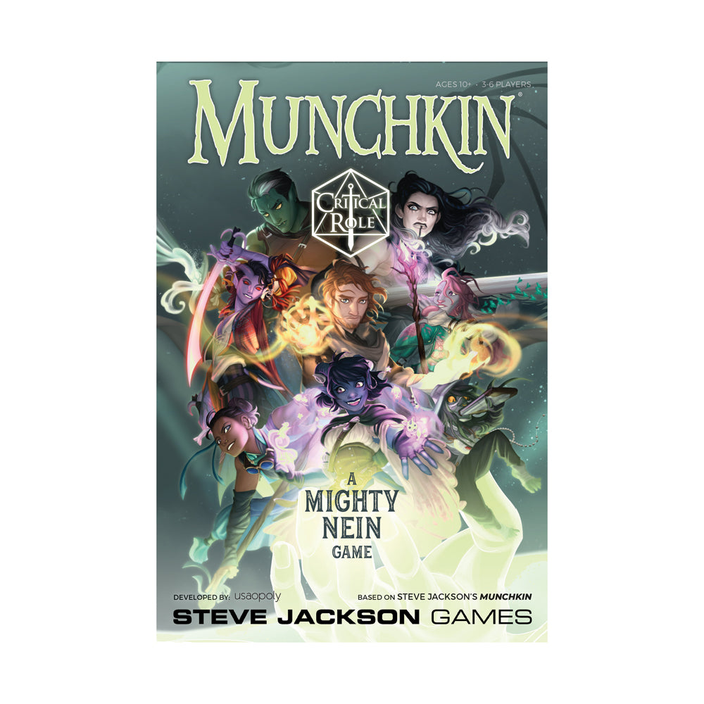 Critical Role Munchkin Card Game Collector's Edition - Fun Fantasy RPG Adventure Game for Adults & Teens - Perfect for Game Nights, Parties & Gifts