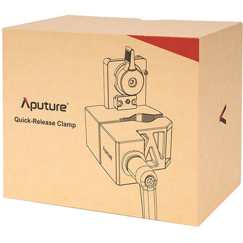 Aputure LED Light Clamp - Professional Photography Lighting Accessory for Studio, YouTube, TikTok Videos & Live Streaming