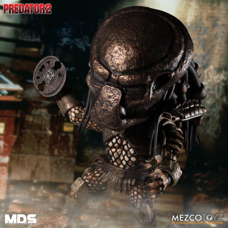 Predator 2 Mezco Designer Series Deluxe Action Figure - Collectible Movie Character Model for Display & Gifts - Perfect for Fans, Collectors & Home Decor
