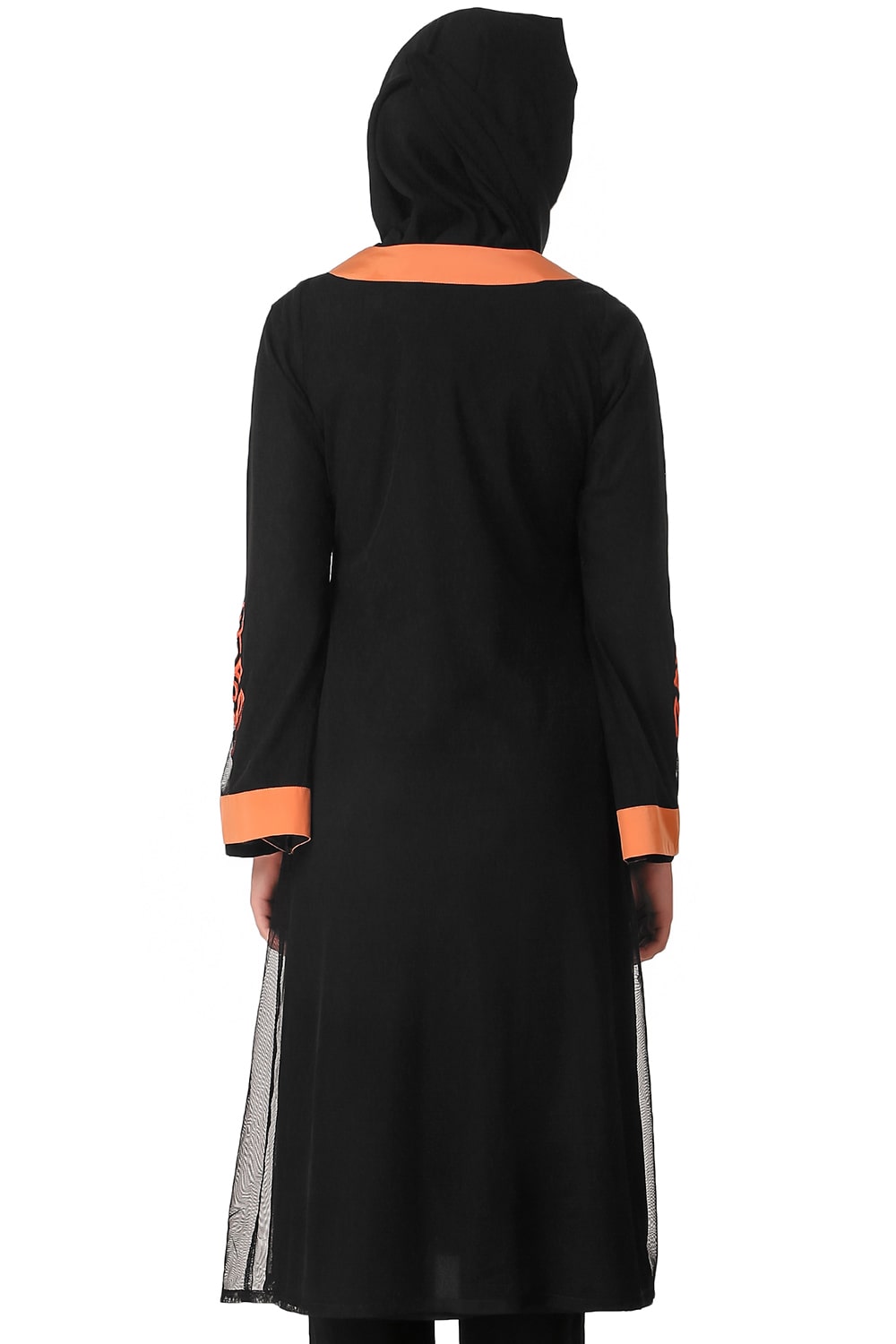 Azka Black Net & Nida Tunic - Elegant Women's Lace Tunic Top for Casual Wear, Parties, and Special Occasions
