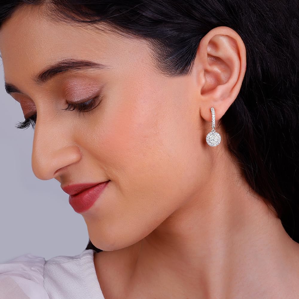 GIVA 925 Sterling Silver Jewelry Set for Women & Girls - Elegant Wedding, Christmas & Birthday Gifts with 6-Month Warranty & Free Lifetime Plating - Perfect for Anniversaries, Parties & Special Occasions