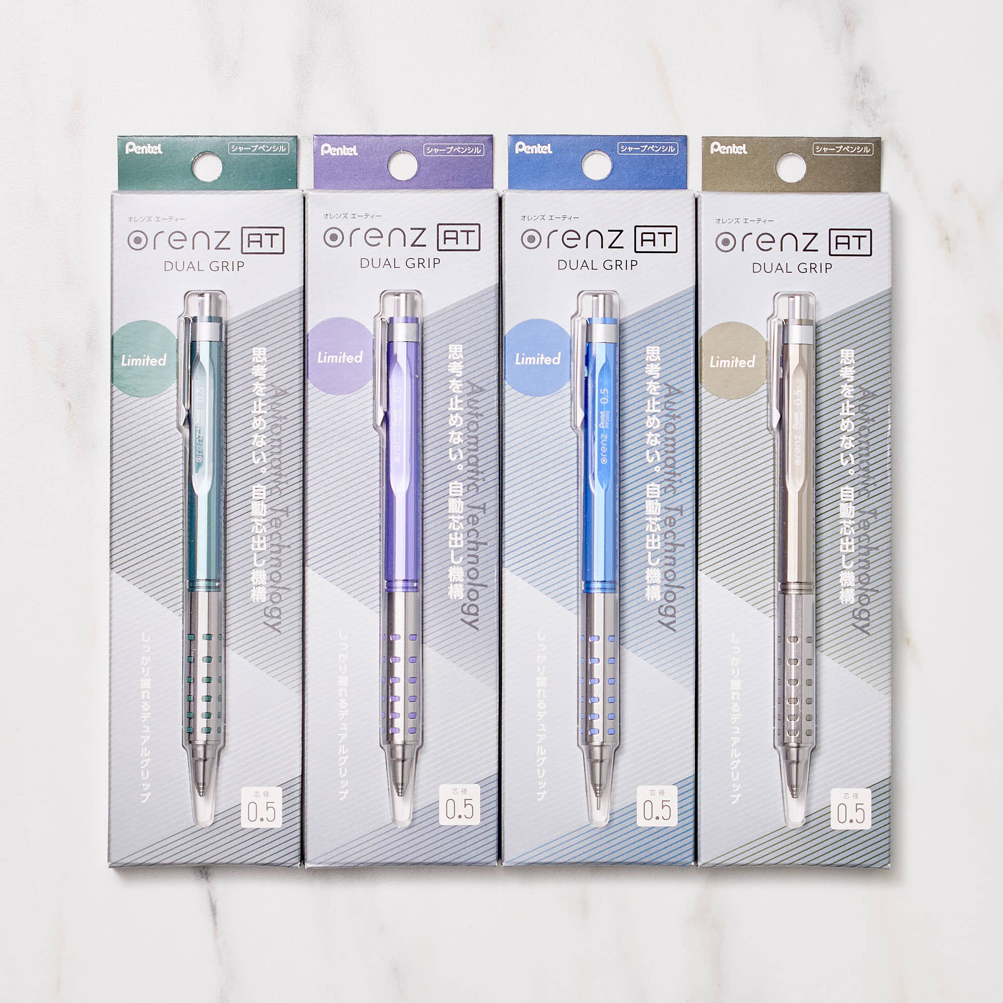 Pentel Orenz AT Mechanical Pencil - Cool Nuance Series (0.3mm/0.5mm) - Premium Drafting & Writing Pencil for Artists, Students & Professionals - Perfect for Sketching, Note-Taking & Technical Drawing