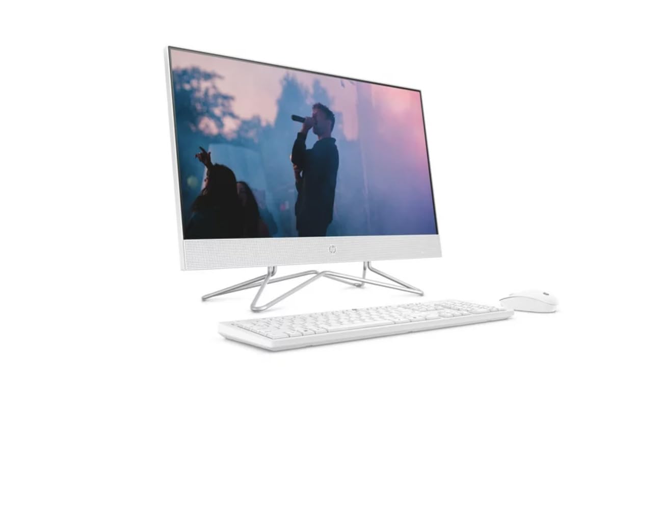 HP 24 All-in-One PC - Intel Core i3-1115G4 Processor, 4GB RAM, 256GB SSD, 23.8