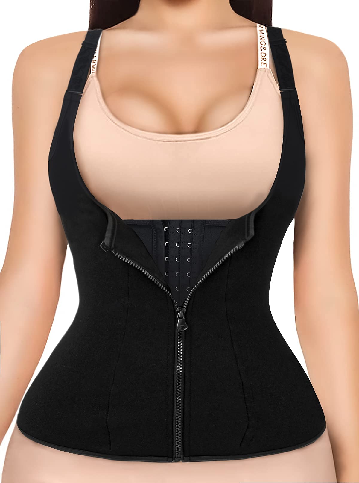 Reamphy Women's Waist Trainer Corset - Workout Trimmer Sweat Sports Girdle Belt for Body Shaping & Tummy Control | Perfect for Gym, Yoga & Postpartum Recovery