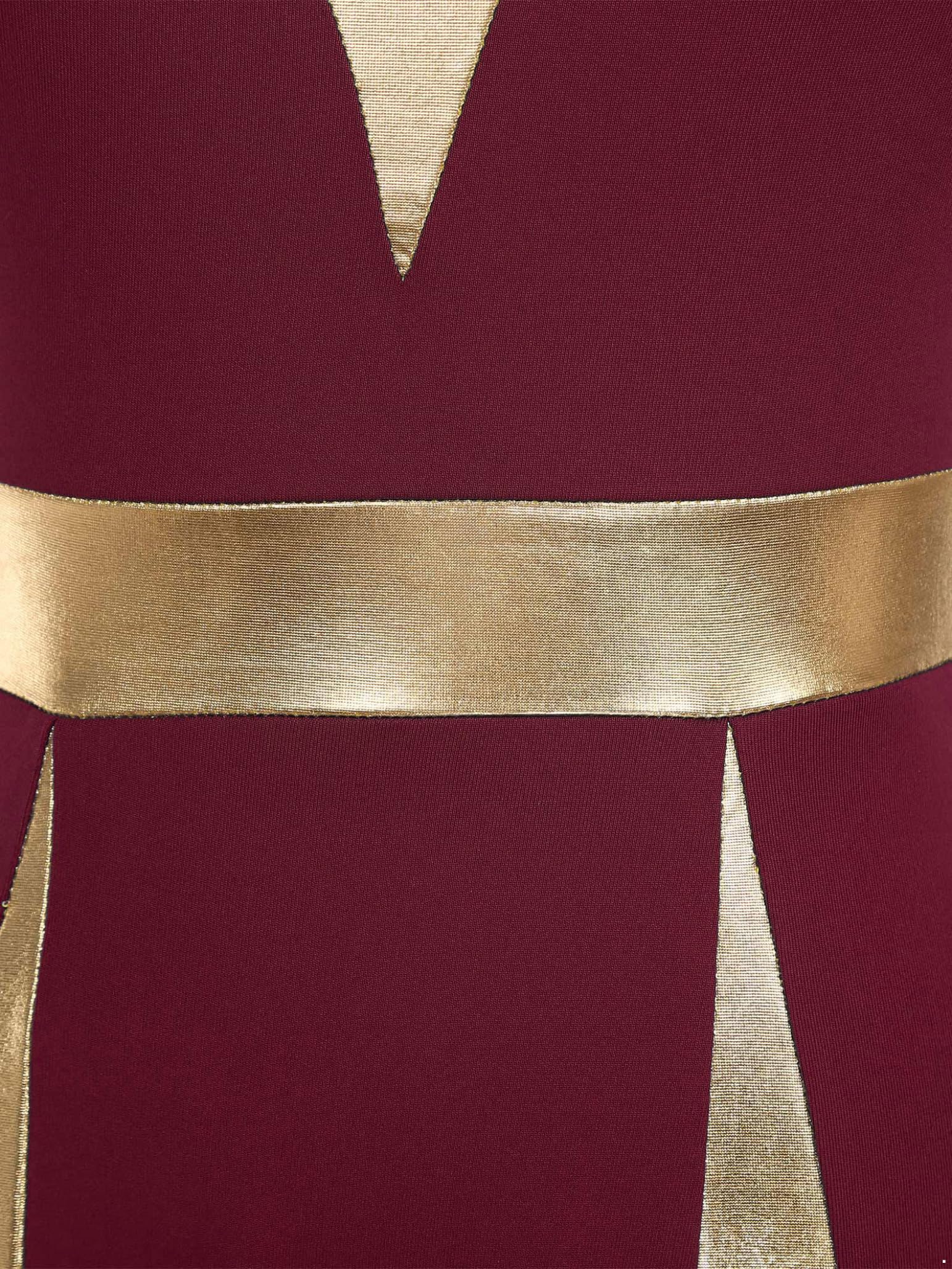 Women's Sleeveless Metallic Praise Dance Dress - Lyrical Worship Costume, Liturgical Robe Tunic for Church Performances & Spiritual Gatherings