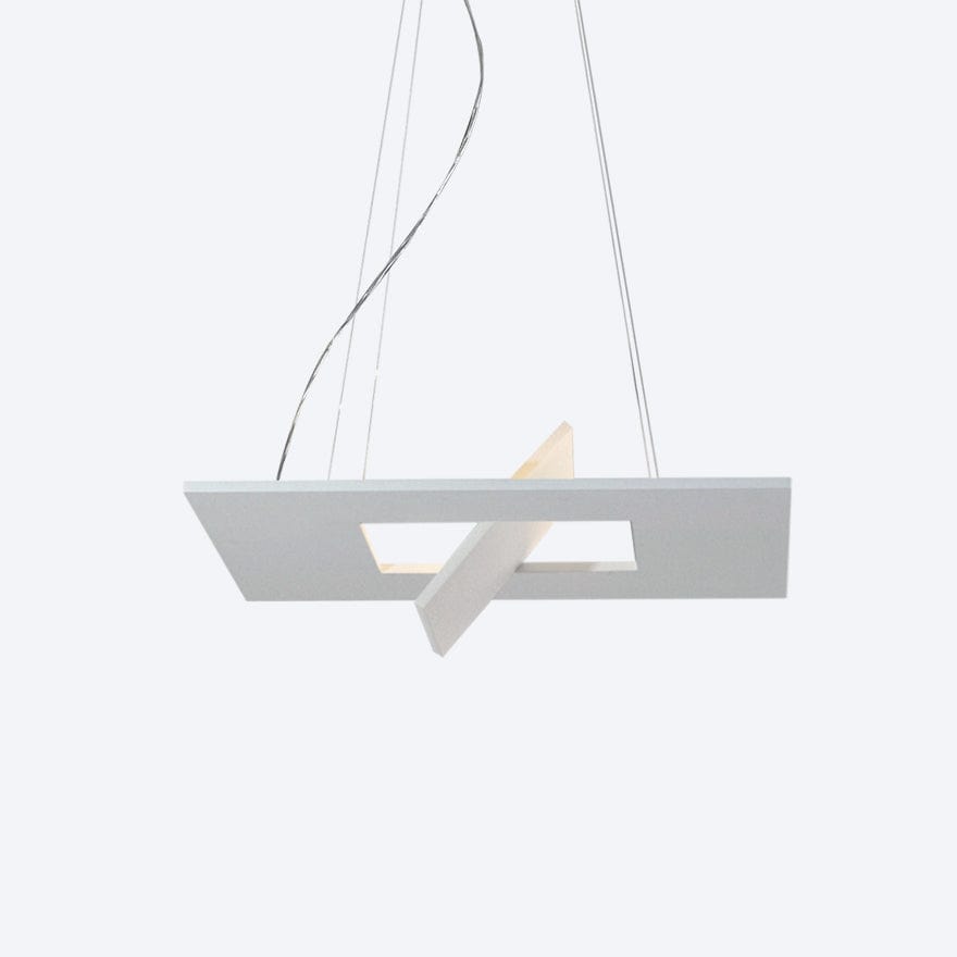 BIQUADRO Modern LED Pendant Light - Italian Design for Kitchen Island & Dining Room Lighting | Energy Efficient Hanging Fixture for Home Decor
