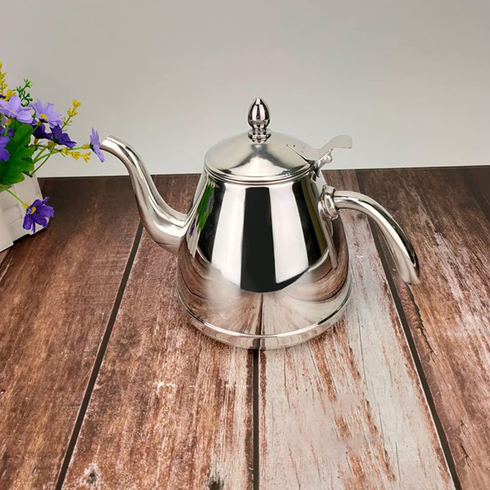 **Cabilock 1pc Stainless Steel Electric Water Kettle - Fast Boiling, Household Tea Kettle for Coffee, Tea & Hot Water - Perfect for Home, Office & Dorm Use**