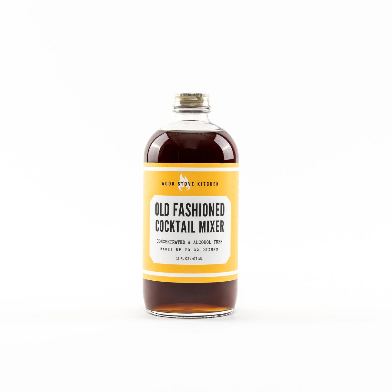 Old Fashioned Cocktail Syrup - Premium Mix for Whiskey Cocktails - Perfect for Home Bars, Parties & Classic Cocktail Making