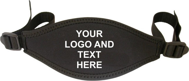 Beaver Black Personalized Adjustable Mask Strap - Comfortable & Customizable Face Mask Holder for Daily Use, Workouts & Travel