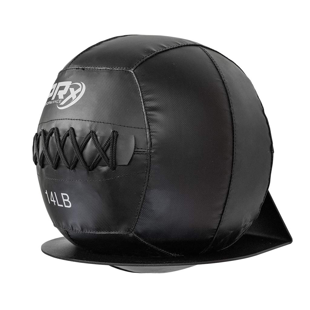 PRx Performance Medicine Ball Storage Rack - Wall Mounted Exercise Ball Holder for Home Gym & Commercial Use - USA Made, Powder Coated, Space Saving Design (9
