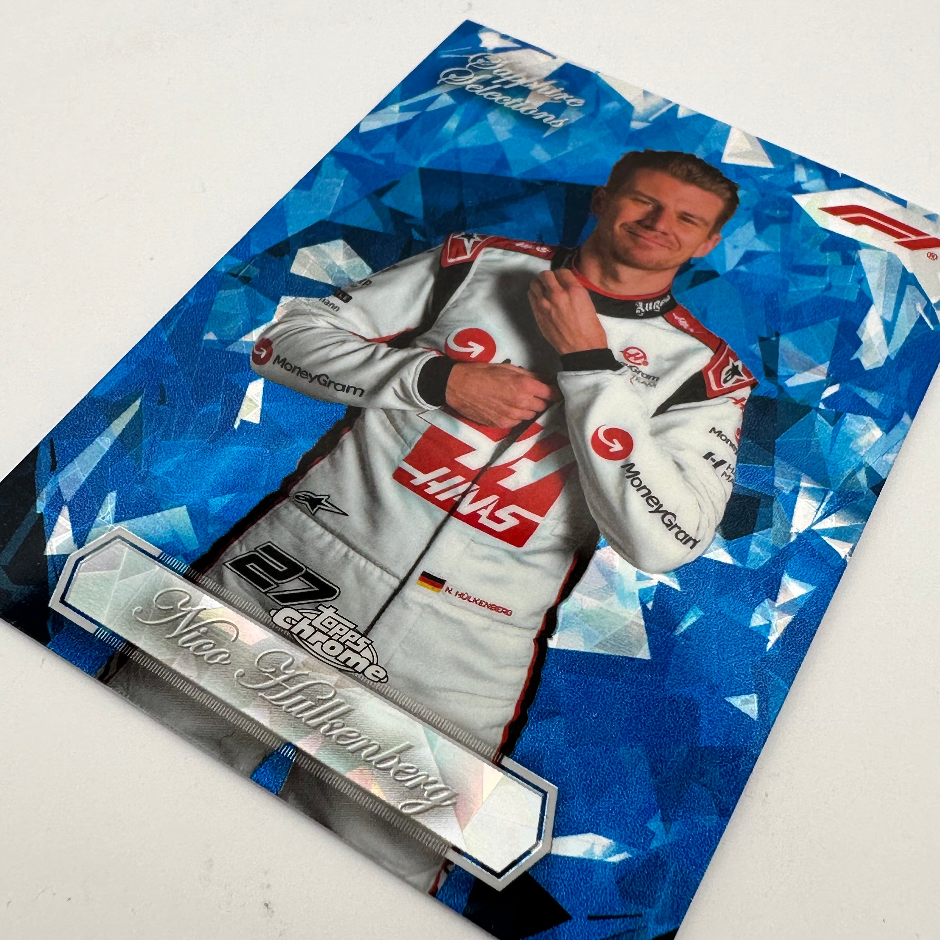 2023 Topps Chrome Sapphire Nico Hulkenberg #SS 9 Racing Driver Trading Card - Perfect for F1 Collectors, Sports Memorabilia Displays, and Gift Ideas