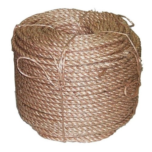 1/2 Inch x 600 Feet Premium Low-Stretch Abaca Fiber Manila Rope - Heavy Duty Natural Rope for Marine, Climbing, Camping & Outdoor Activities