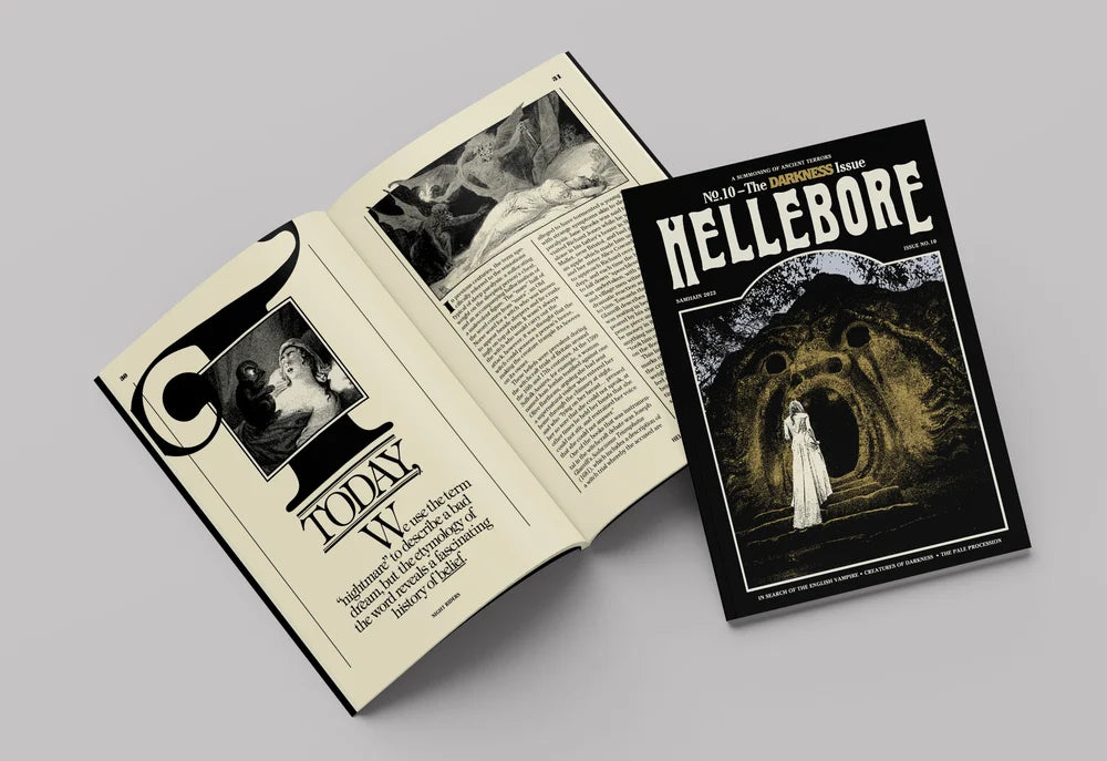 Hellebore Magazine Issue 10 - Dark Folklore & Occult Studies | Perfect for Gothic Literature Fans & Mythology Enthusiasts