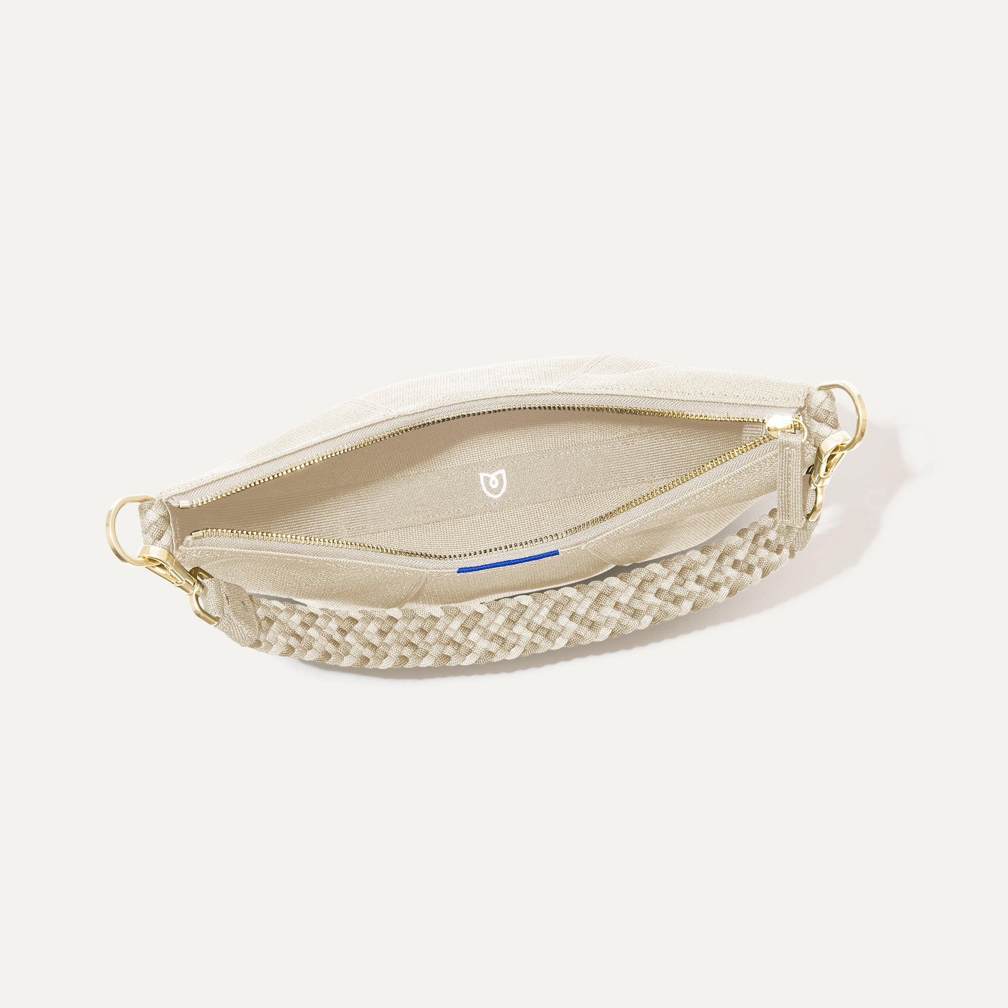 The Crescent Bag - Stylish Cream Twist Crossbody Purse for Women | Fashionable Shoulder Bag for Daily Use, Work, and Travel
