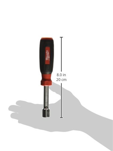 Milwaukee 48-22-2537 13mm Magnetic Nut Driver - Professional Screwdriver Bit for Fastening & Assembly | Ideal for Construction, Automotive & DIY Projects