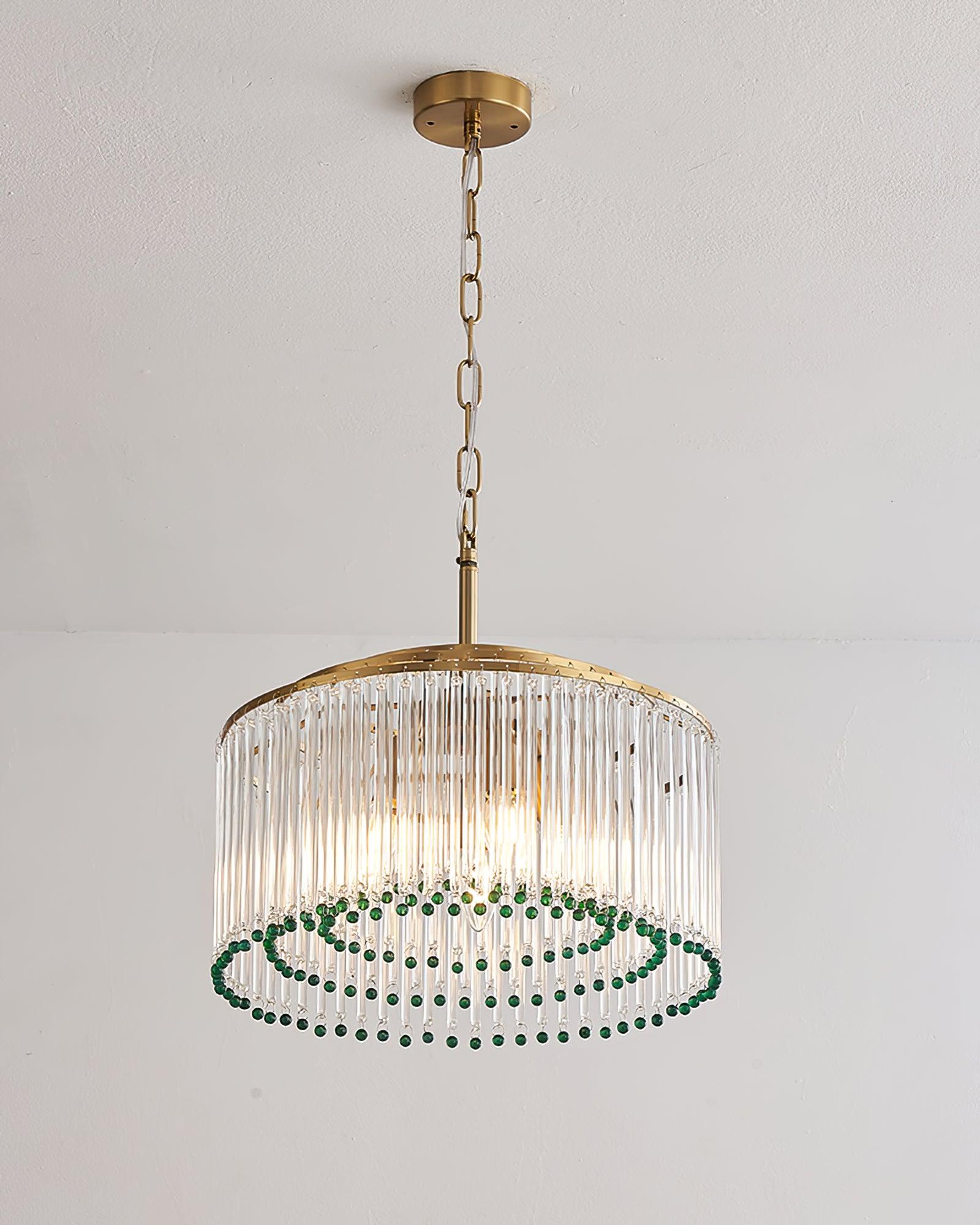 Casandra Chandelier - Elegant Crystal Ceiling Light Fixture for Dining Room, Living Room & Bedroom | Modern Home Decor Lighting