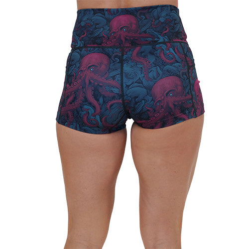 Kraken Men's Athletic Shorts - Lightweight Quick-Dry Workout Running Gym Shorts for Men - Perfect for Running, Training & Outdoor Activities