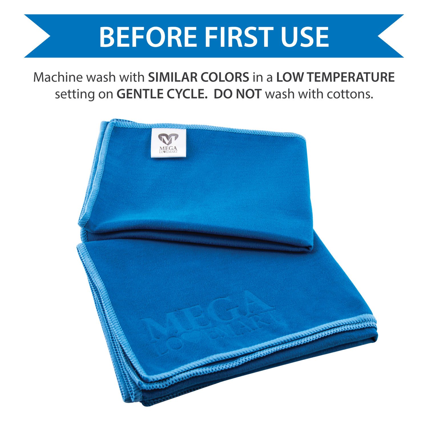 Premium Suede Microfiber Gym Towel - Ultra Absorbent & Quick Dry - 2 Pack for Workout, Yoga, Fitness & Travel - Soft Sports Towel for Gym, Running & Outdoor Activities
