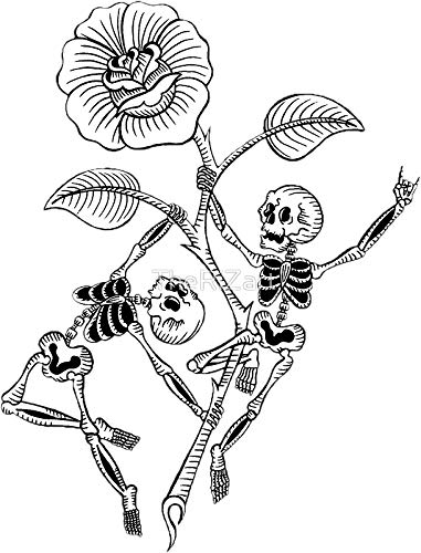 Skeleton Pole Dance Vinyl Sticker - Waterproof Decal for Cars, Trucks, Laptops, Walls & Windows - Durable Graphic Art for Auto Enthusiasts & Halloween Decor - Perfect for Car Decoration, Laptop Customization & Home Decor