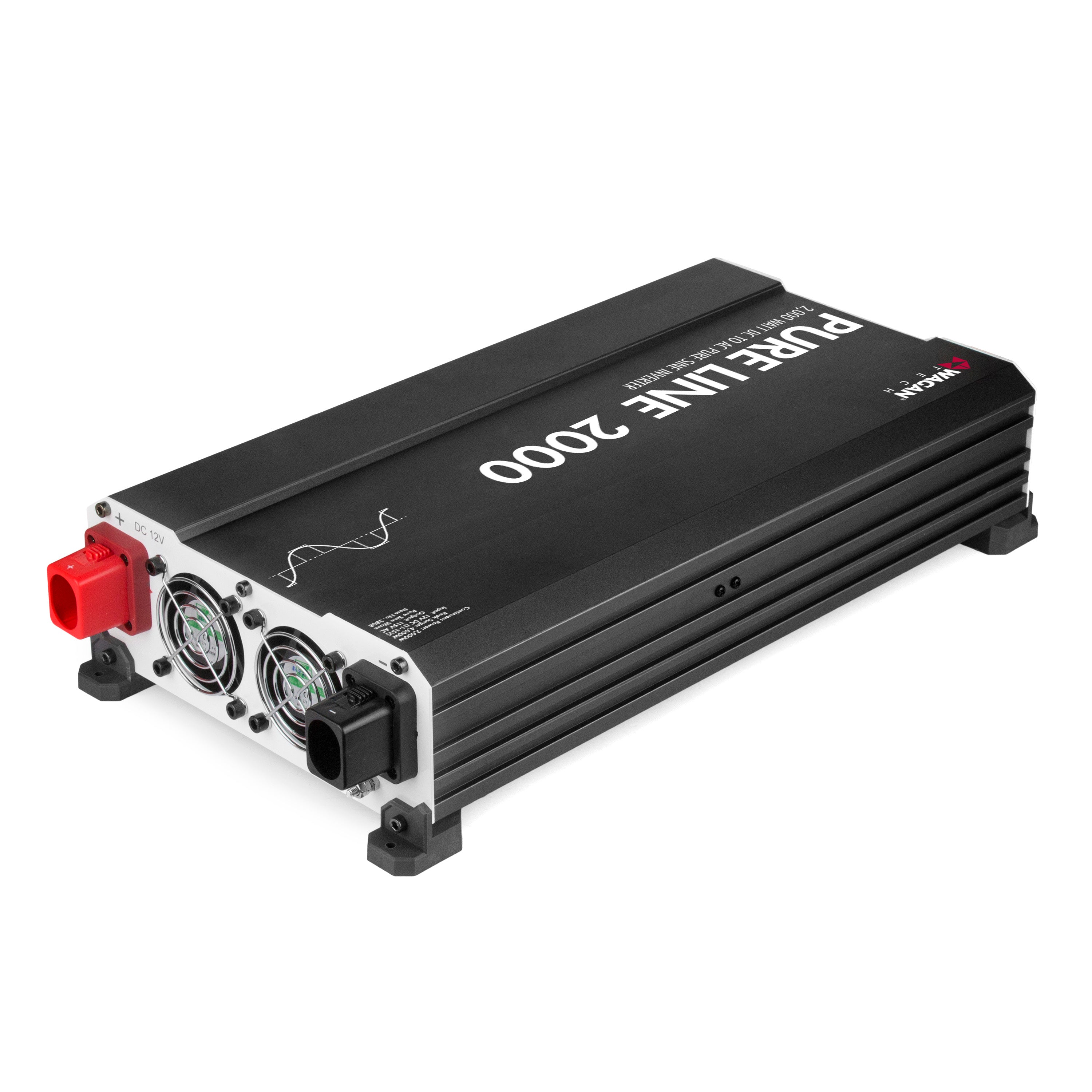2000W Pure Sine Wave Power Inverter - Reliable & Efficient for RVs, Camping, and Off-Grid Power Needs