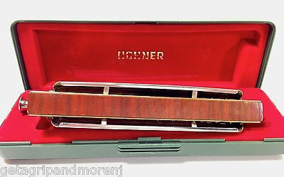 HOHNER Super Chromonica 270 12-Hole C Key Harmonica - Professional Quality for Blues, Jazz & Live Performances - Like New Condition