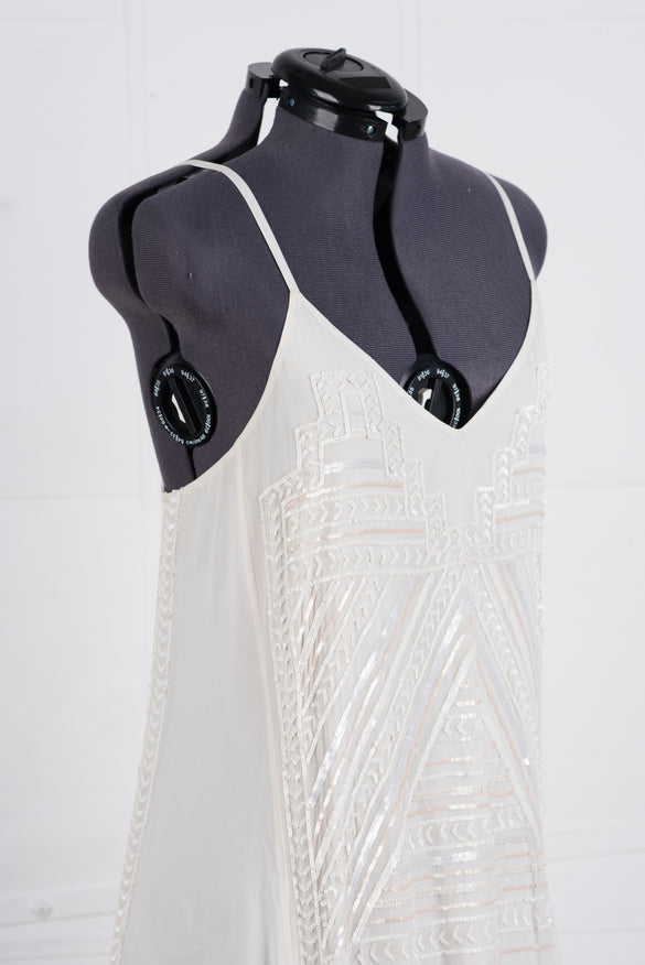 Mara Hoffman Selene Wedding Gown - Elegant Lace Bridal Gown for Beach, Garden & Destination Weddings