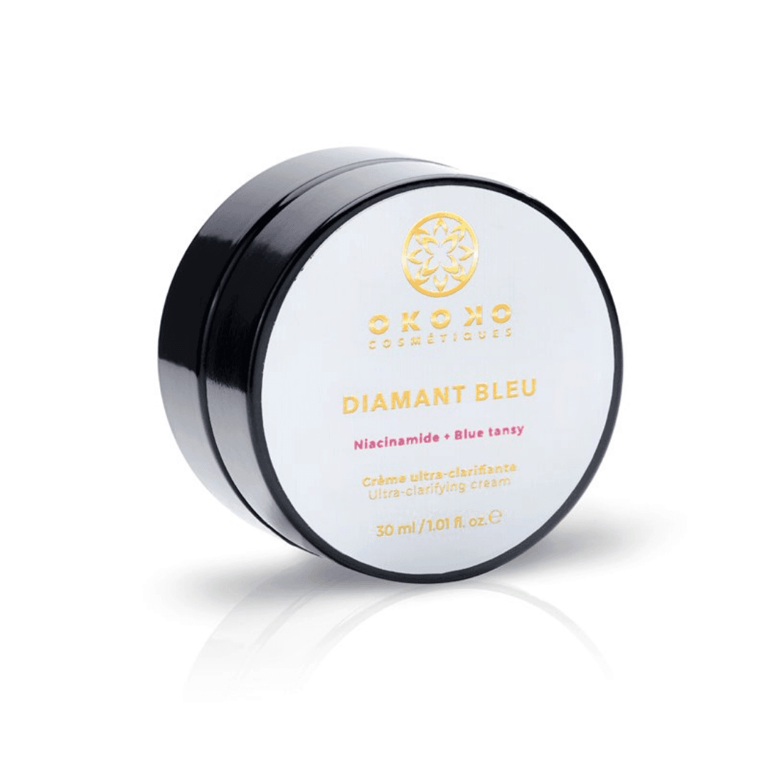 Diamant Bleu Clarifying Cream with Niacinamide & Blue Tansy - Brightening Face Moisturizer for Acne-Prone Skin, Dark Spot Treatment - Perfect for Daily Skincare Routine & Sensitive Skin Care
