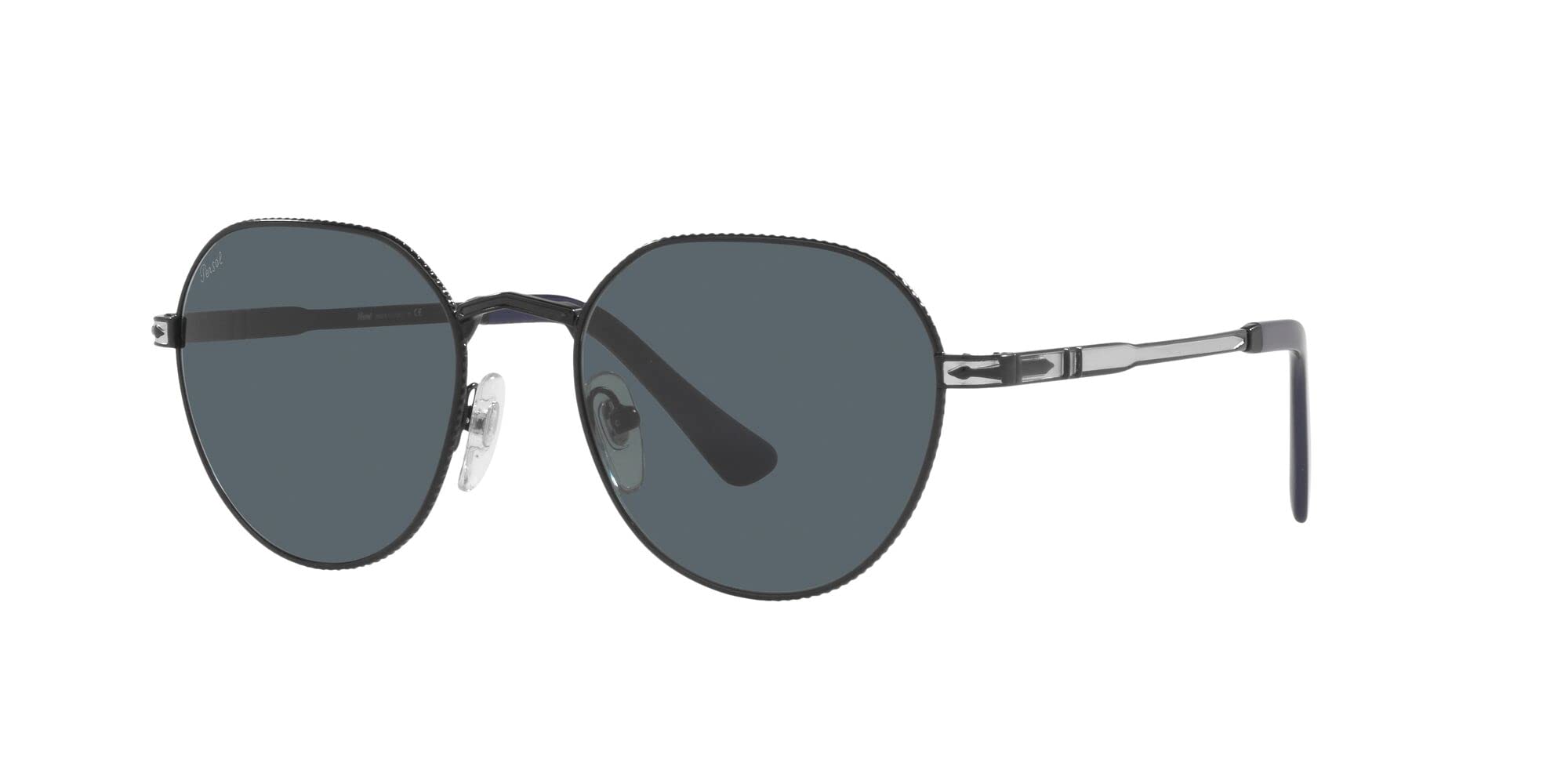 Persol PO2486S Hexagonal Sunglasses for Men & Women - Classic Retro Style UV Protection Shades for Driving, Travel & Outdoor Activities