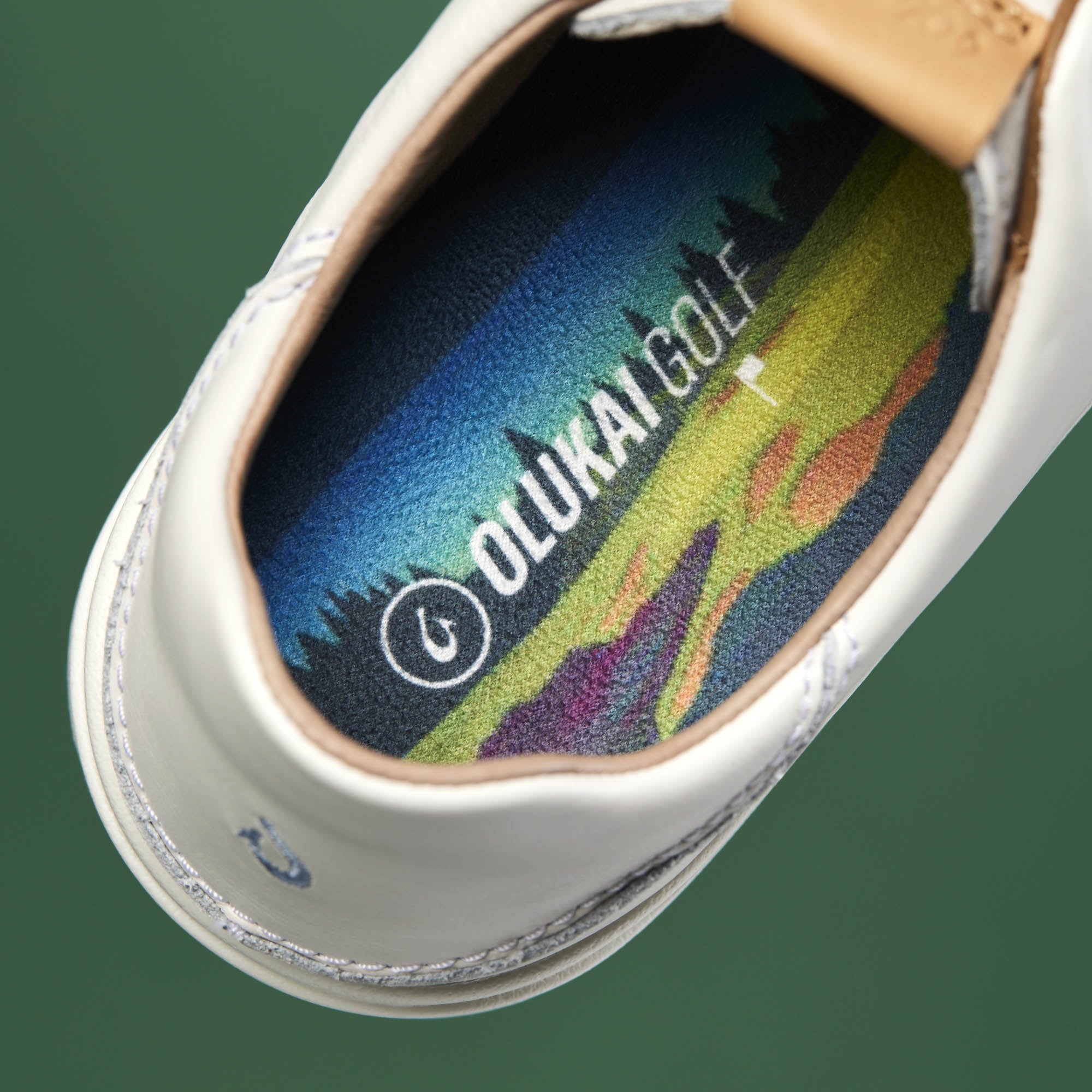 Wailea Women's White Leather Golf Shoes - Comfortable & Stylish for Golfing, Walking & Outdoor Activities