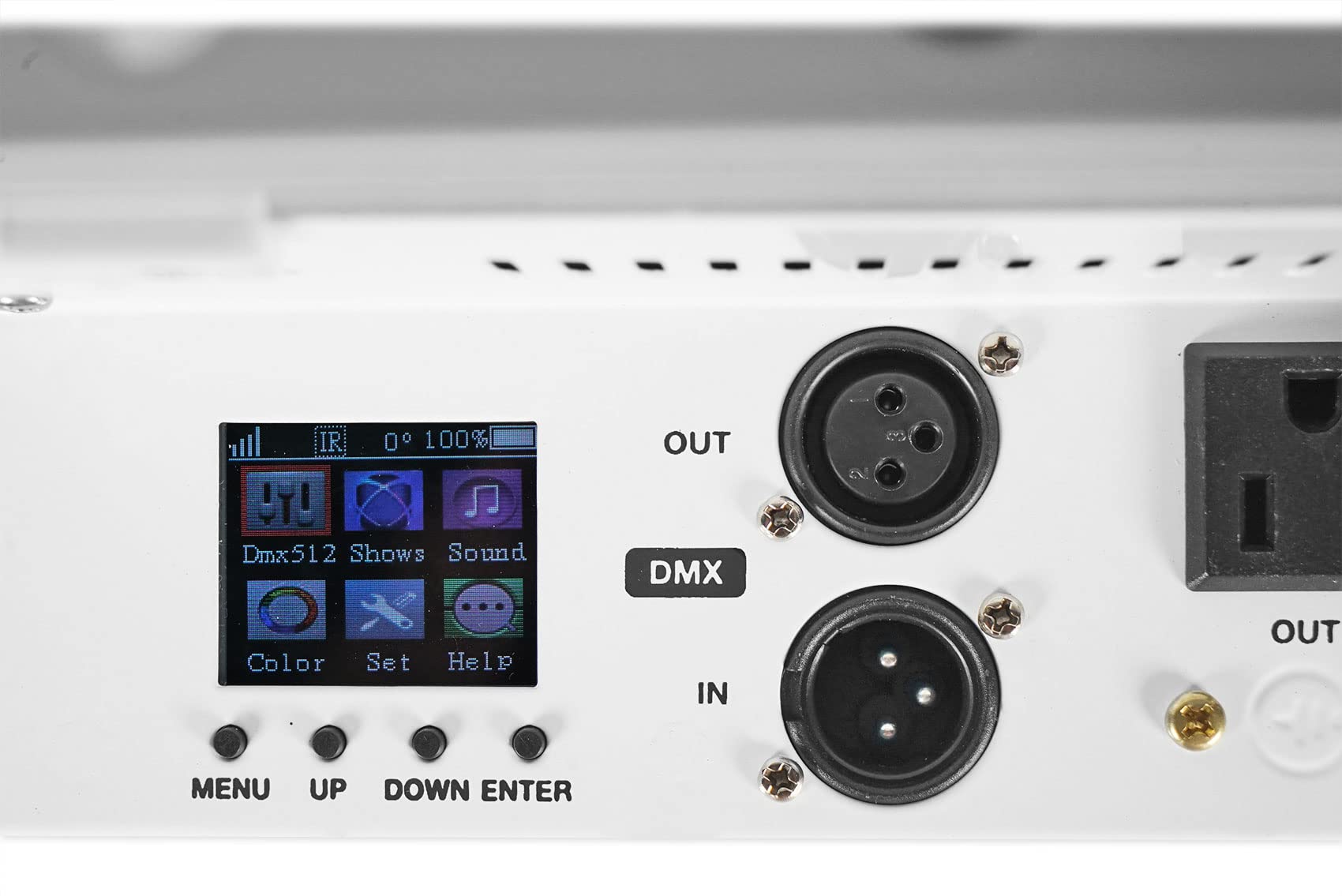 Rockville RGBWA+UV Battery Powered Wireless Wash Par Light with Chauvet Cable - Perfect for DJ Shows, Stage Lighting, and Live Events