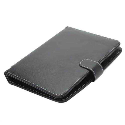 8 Inch French Keyboard PU Leather Case Cover with Stand for Tablet - Perfect for Work, Travel, and Home Office Use