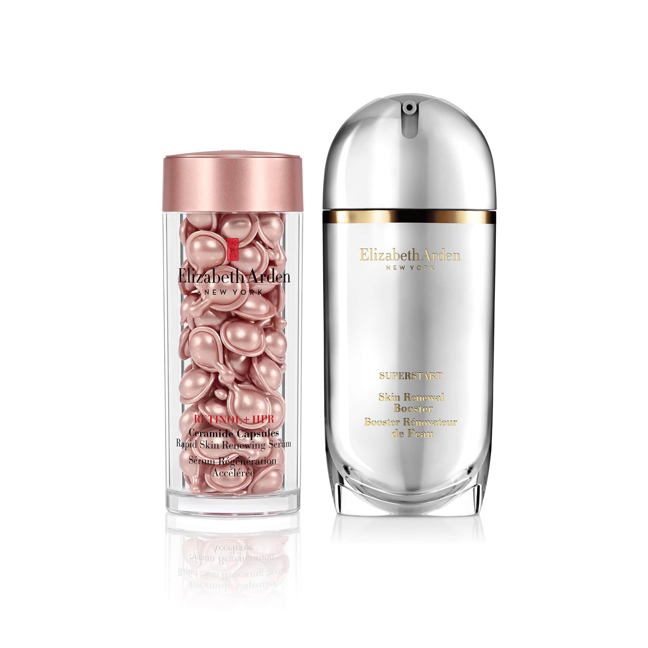 SUPERSTART Skin Renewal Booster with Retinol & HPR Ceramide Capsules - Anti-Aging Face Serum for Wrinkles & Fine Lines | Night Repair Treatment for Dry & Sensitive Skin