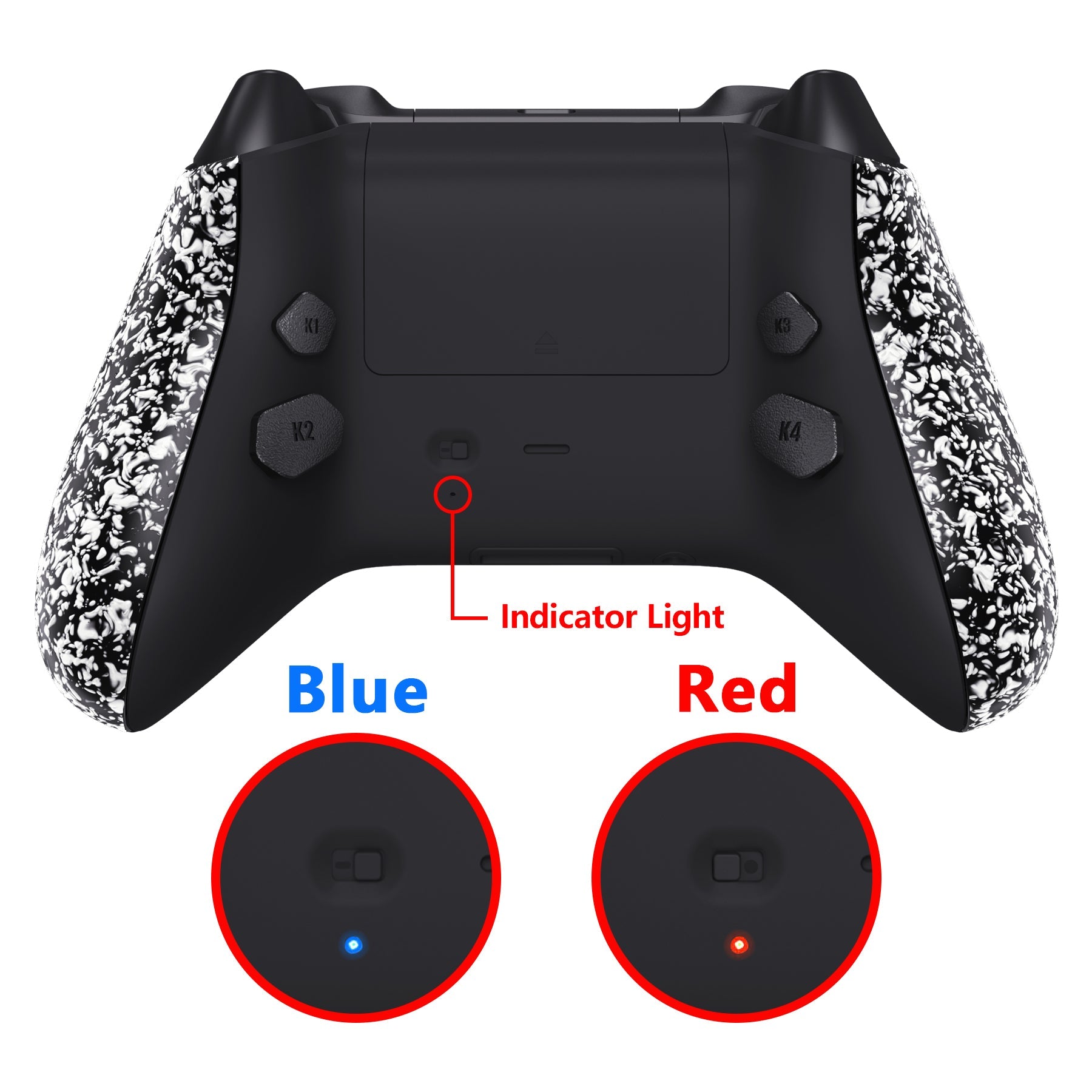 eXtremeRate Hope Remap Kit for Xbox Series X & S Controller - Textured White Back Buttons | Customizable Gaming Accessories for Enhanced Gameplay | Perfect for FPS, Racing & Action Games