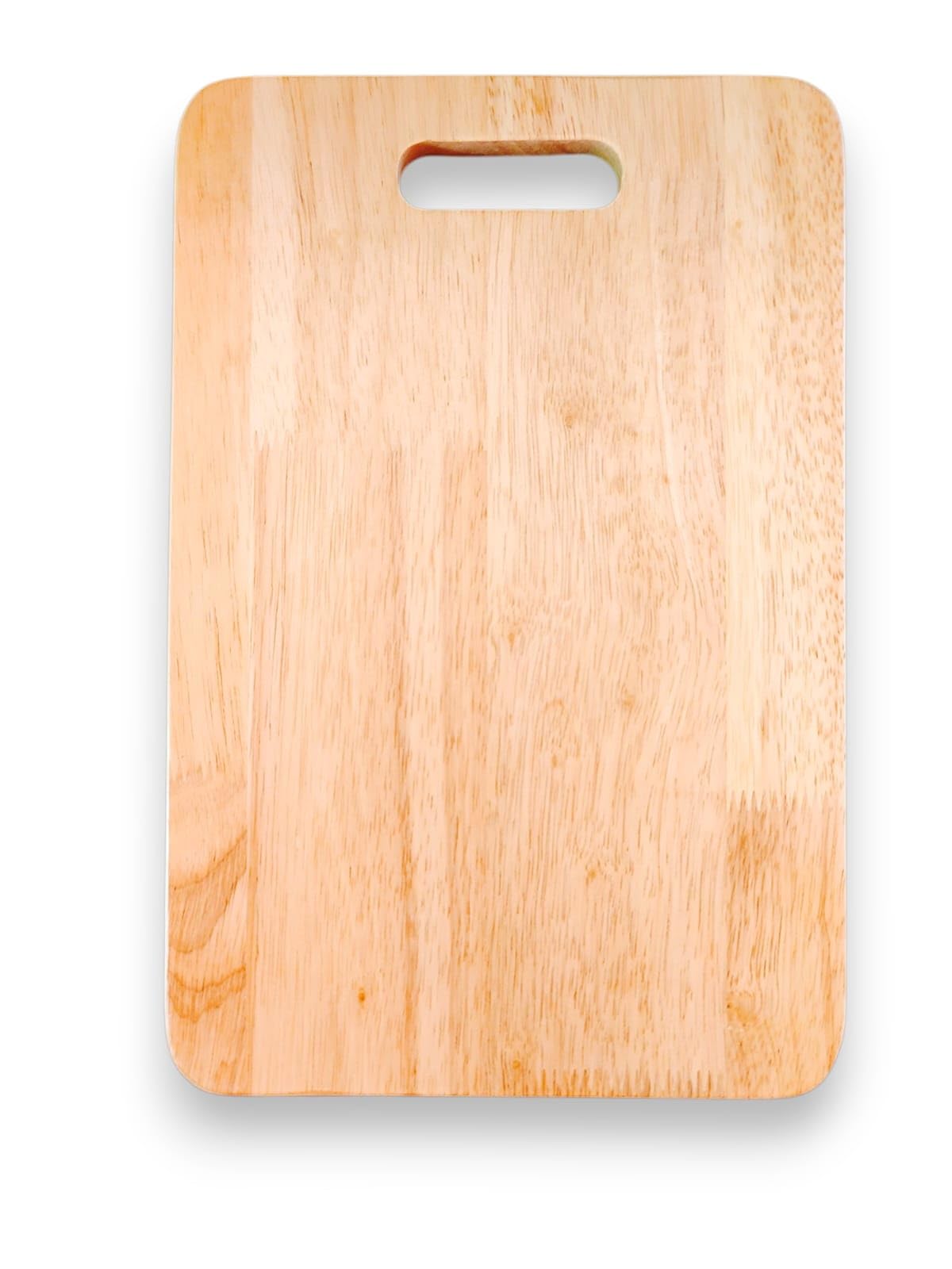 Premium Rubberwood Cutting Board - Durable, Eco-Friendly Kitchen Chopping Board with Non-Slip Base | Knife-Friendly Surface for Meat, Vegetables & Fruits | Perfect for Cooking, Serving & Food Prep - Dewlets Kitchen