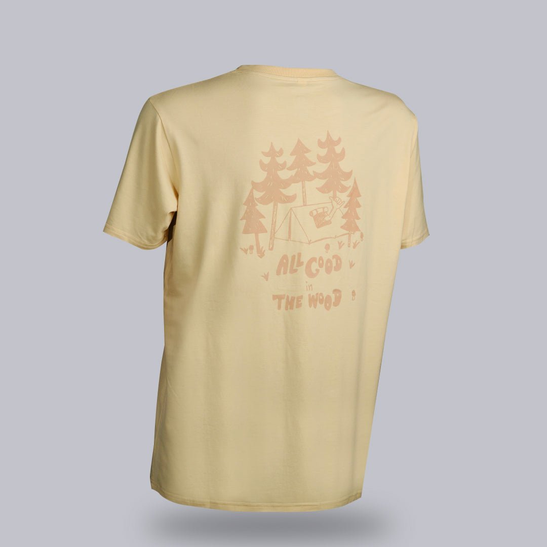All Good in the Wood | Eco-Friendly Unisex Organic Cotton T-Shirt for Men & Women - Perfect for Casual Wear, Daily Outfits & Sustainable Lifestyle