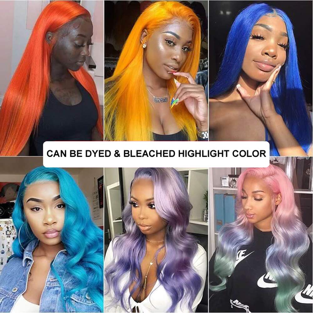 250% Density #613 Blonde Lace Front Wig - Pre Plucked Straight Human Hair Wig for Women (20 Inch) | Natural Look for Daily Wear, Cosplay & Special Occasions
