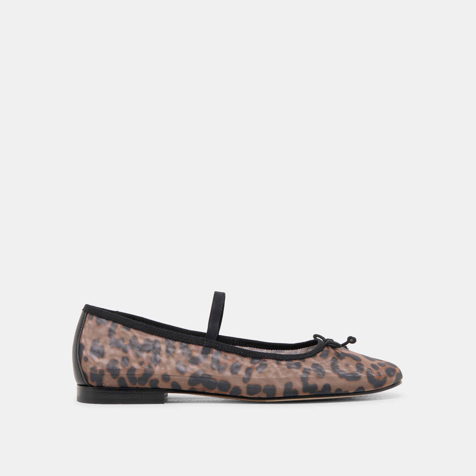 Cadel Women's Ballet Flats - Leopard Print Mesh Slip-On Shoes for Comfort & Style | Perfect for Work, Casual Outfits & Dance
