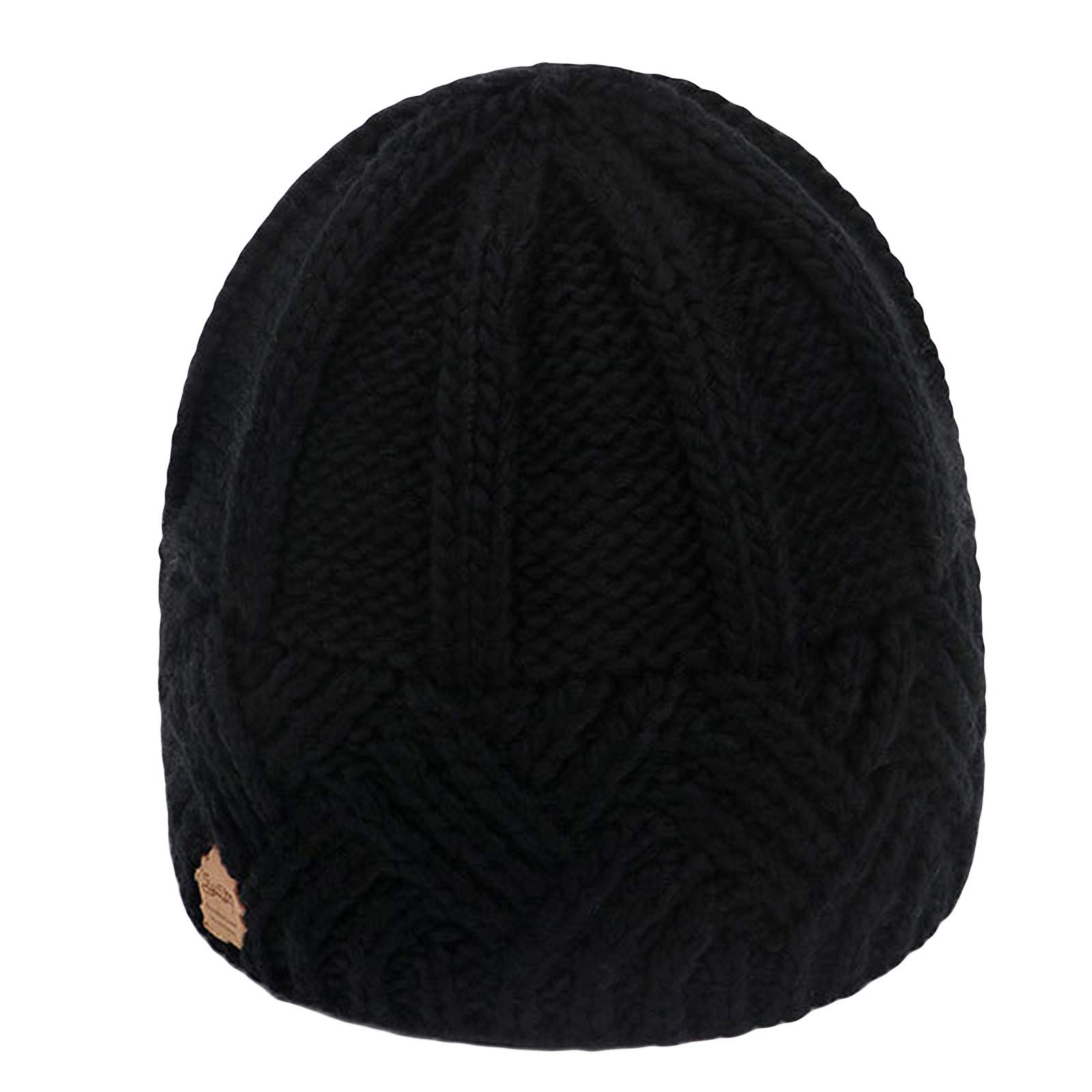 Warm Wool Winter Hat for Women - Knitted Baseball Cap with Hemming - Cozy & Stylish for Cold Weather, Outdoor Activities, and Daily Wear