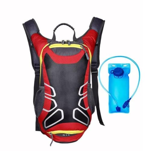Red with 2L waterbag