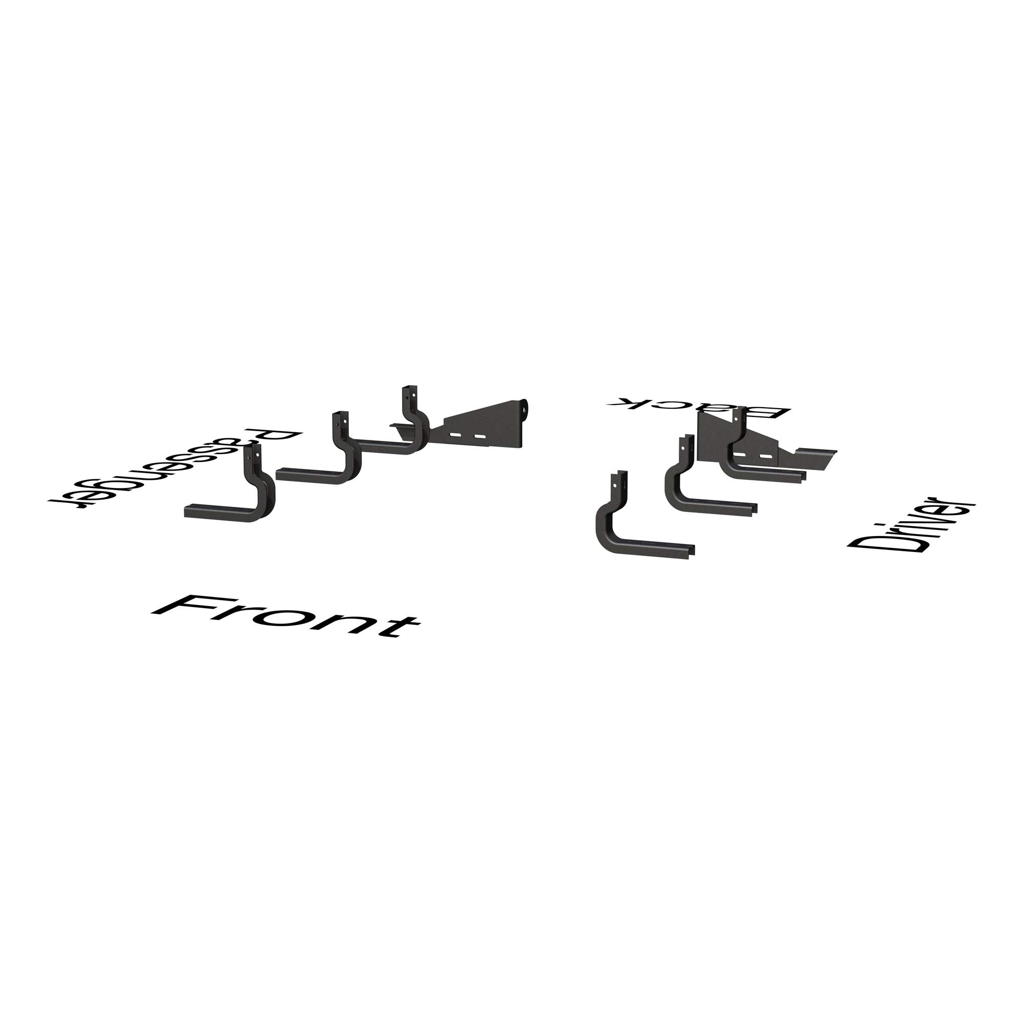 Luverne Truck Equipment (570929) Megastep Mounting Bracket Kit - Heavy Duty Truck Step Bracket for Easy Access & Safety - Perfect for Commercial Trucks, Trailers & Work Vehicles